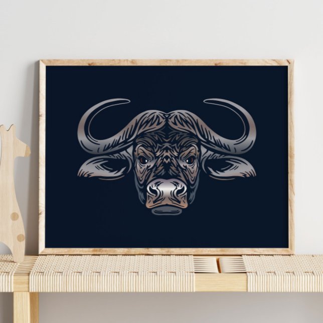 African Buffalo Print | African Buffalo Print (Creator Uploaded)