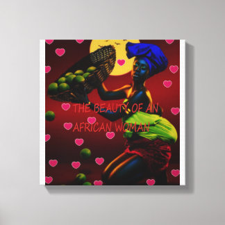 African Canvas Print