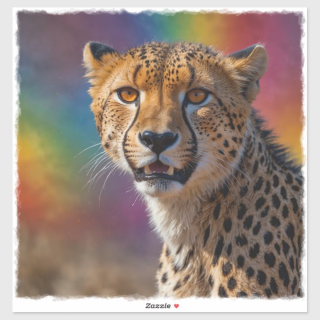 African Cheetah Portrait (Sheet)