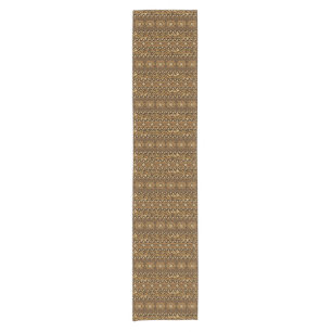 African cheetah skin pattern 2 short table runner