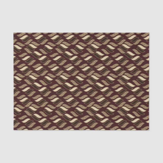 African cheetah skin pattern 2 tissue paper (Front)