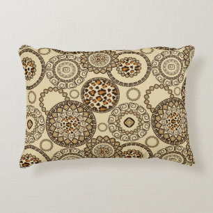 African cheetah skin pattern 3 decorative cushion
