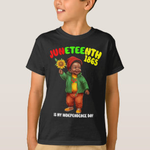 African Child Boy And Girl Is My Independence Day T-Shirt