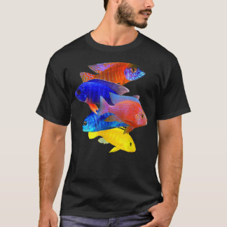 African Cichlids Peacock Cichlid Breeders Keepers T-Shirt