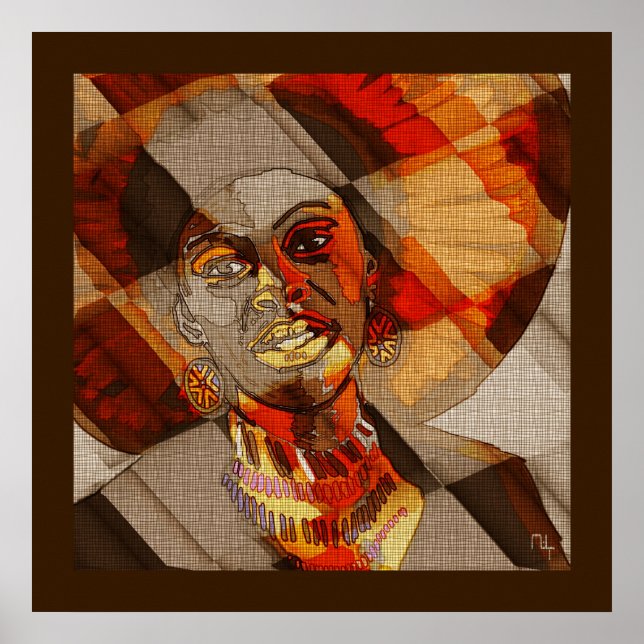 African colours poster (Front)