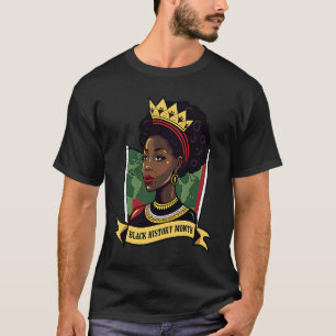 African Continent Black History 2 T-Shirt