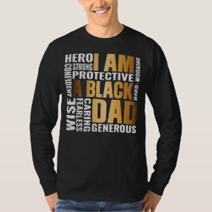 African Culture I Am A Black Dad History Month Mel T-Shirt