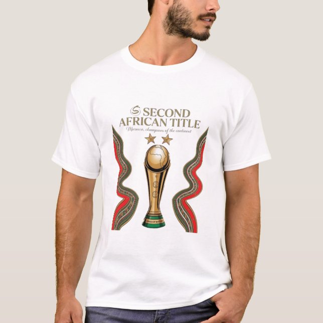 African Cup in Morocco T-Shirt (Front)