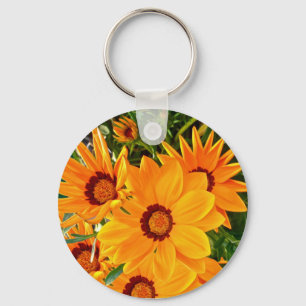 African Daisies Keychain