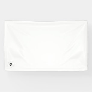 african daisy Design Vinyl Banner