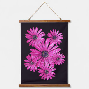 African Daisy Flower Art Hanging Tapestry