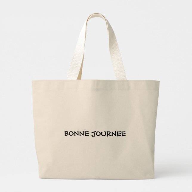 African DANCE Fuck Large Tote Bag (Back)