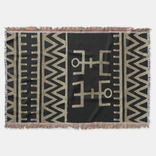 African Dance  Throw Blanket