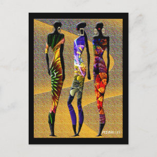 African Desert Flowers Postcard