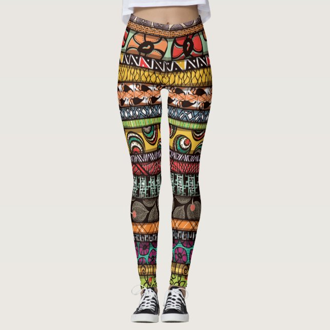 African Design Leggings (Front)