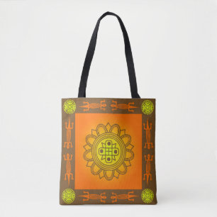 African design tote bag