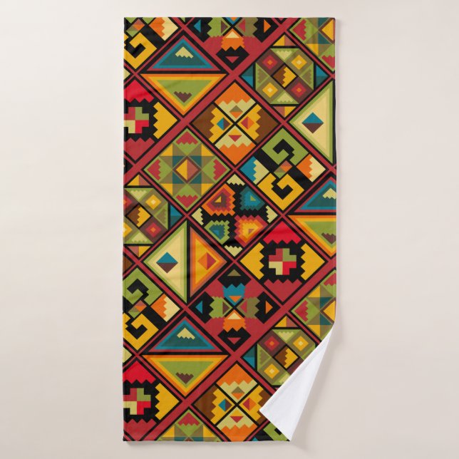 African digital paper bath towel (Bath Towel)