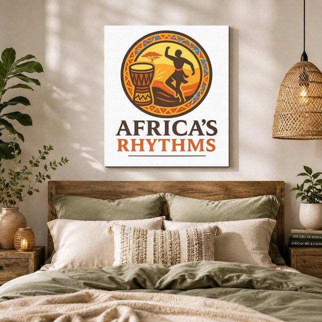 African Drum Dance Wall Art (Creator Uploaded)