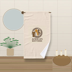 African Drum Hand Towel