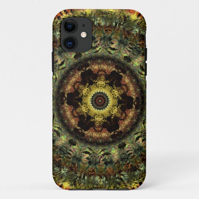 African Dusk Mandala iPhone 5 case (Back)