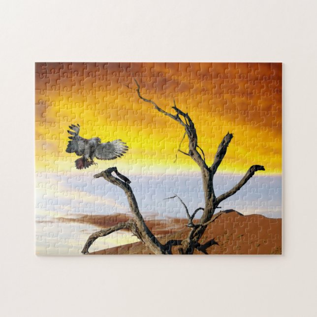 African Eagle. Jigsaw Puzzle (Horizontal)