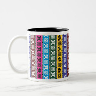 African Element Art Series Two-Tone Coffee Mug