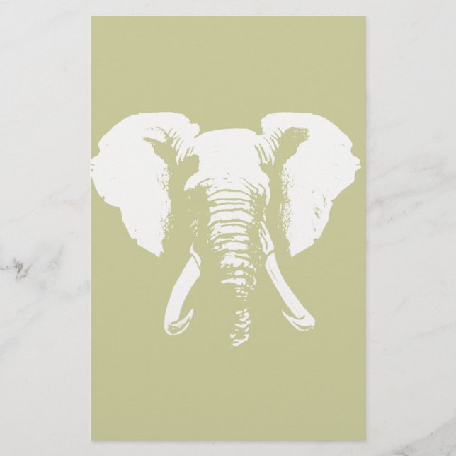 African Elephant (Front)