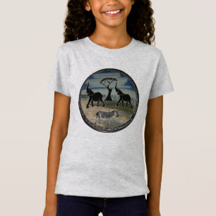 African Elephant Art Print T-Shirt