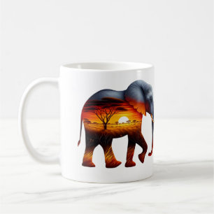 African Elephant Coffee Mug