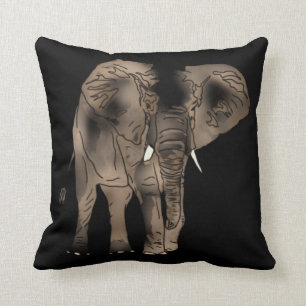 African Elephant Cushion