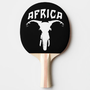African Elephant Face Africa Ping Pong Paddle