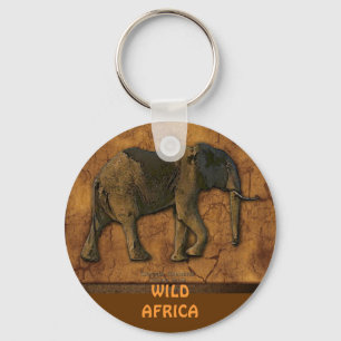 AFRICAN ELEPHANT Keychain