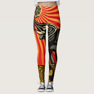 African Elephant Leggings