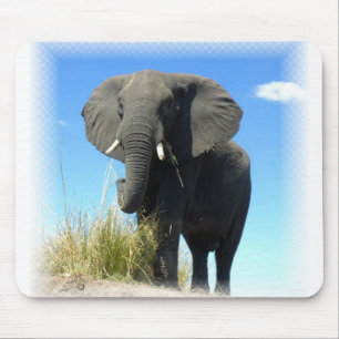 African Elephant Mouse Pad