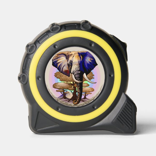 African Elephant Surreal Portrait  1 (Front)