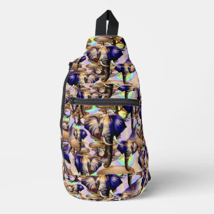 African Elephant Surreal Portrait  Fanny Pack