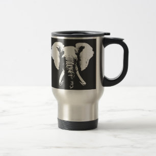 African Elephant Travel Mug