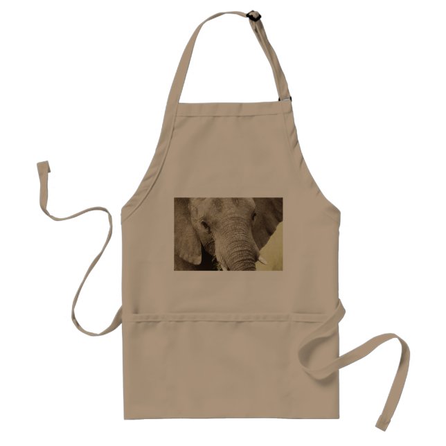African elephant wildlife safari aprons (Front)