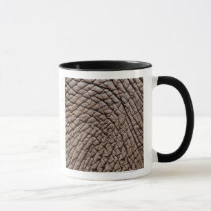 African elephant's (Loxodonta africana) skin Mug