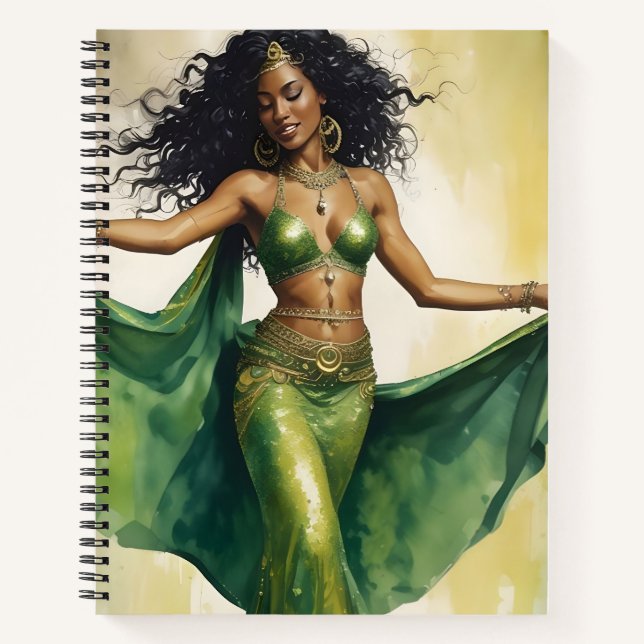 African Emerald Notebook (Front)