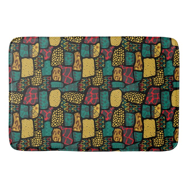 African Ethnic Bath Mat (Front)