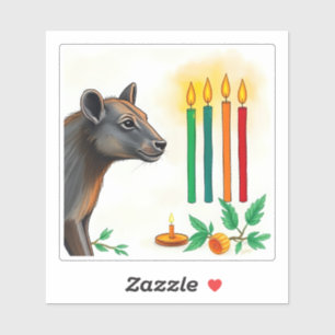 African ethnic Kwanzaa Wild Animals in Disguise