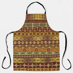 African ethnic motifs, ornamental background. apron