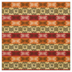 african ethnic pattern fabric