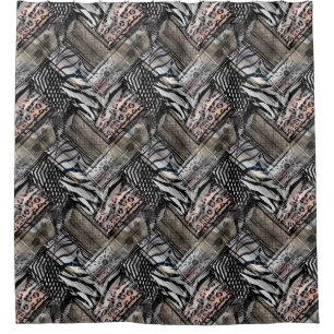 African, ethnic . shower curtain