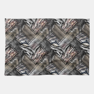 African, ethnic . tea towel