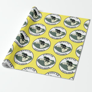 African Explorer Wrapping Paper