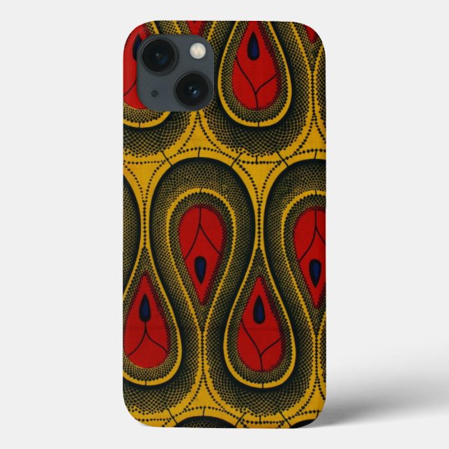 African Fabric Iphone case (Back)