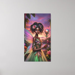 African Fairy Canvas Print