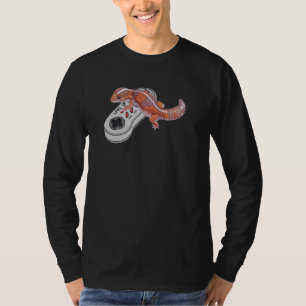 African fat tail gecko Playing Video Game Fat-tail T-Shirt